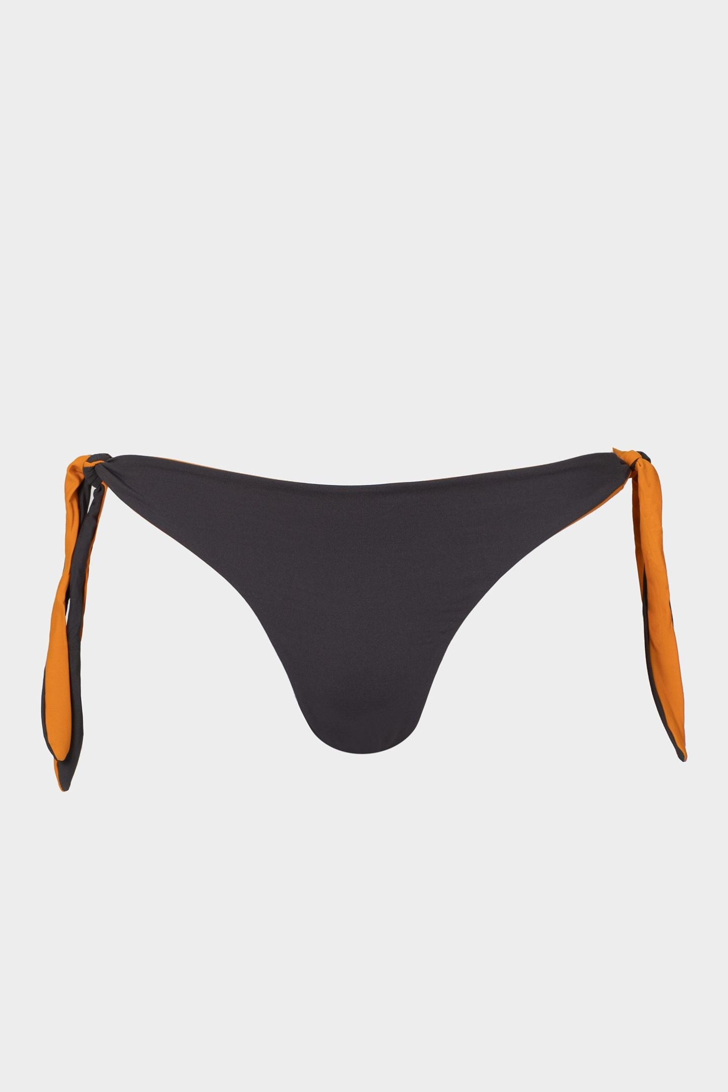 Hazel | Slip Bikini Reversibile - Grigio/Arancio - donna - Raggianti