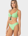 Greta | Top Bikini Reversibile all'Americana - Militare/Yoda - donna - Raggianti