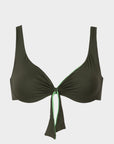 Greta | Top Bikini Reversibile all'Americana - Militare/Yoda - donna - Raggianti