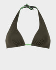 Gemma | Top Bikini Triangolo Reversibile - Militare/Yoda - donna - Raggianti