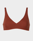 Sienna | Top Bikini Bralette Reversibile - Ruggine/Blu - donna - Raggianti