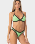 Chloe | Top Bikini Triangolo all'Americana - Yoda/Militare - donna - Raggianti