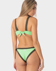 Arianna | Top Bikini Bralette Bordato - Yoda/Militare - donna - Raggianti