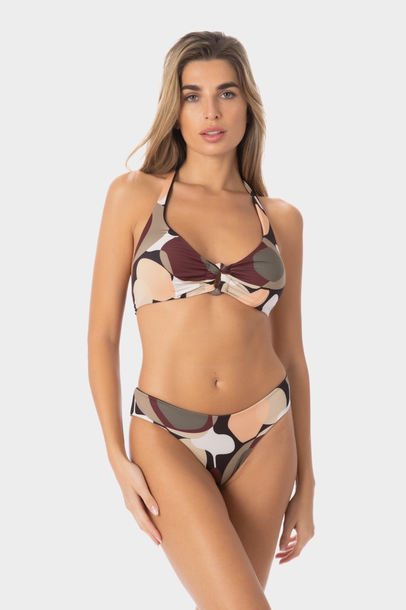 Iris | Slip Bikini Regolare - Black - donna - Raggianti