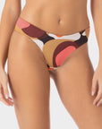 Iris | Slip Bikini Regolare - Burgundy - donna - Raggianti