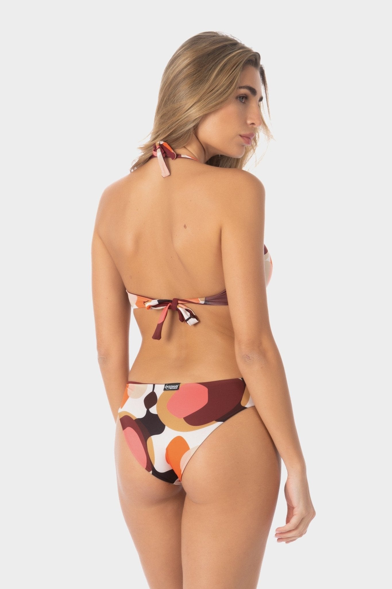 Iris | Slip Bikini Regolare - Burgundy - donna - Raggianti