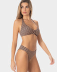 Iris | Slip Bikini Regolare - Nero/Nudo - donna - Raggianti