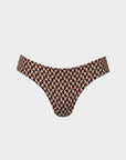 Iris | Slip Bikini Regolare - Nero/Nudo - donna - Raggianti