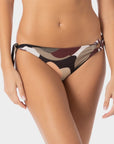 Audrey | Slip Bikini con Laccio Laterale - Black - donna - Raggianti