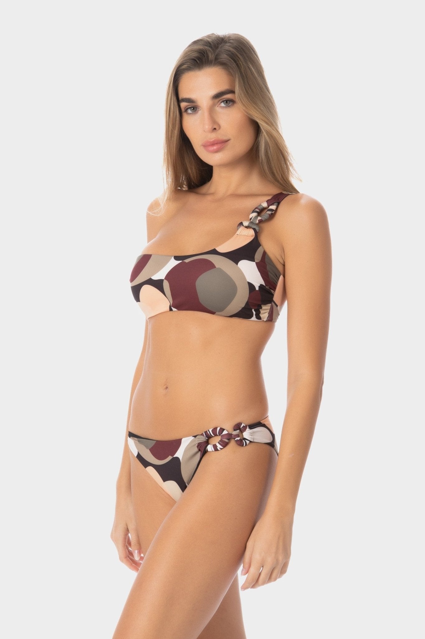 Audrey | Slip Bikini con Laccio Laterale - Black - donna - Raggianti