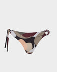 Bikini Bottom With One Side Knot And Accessory