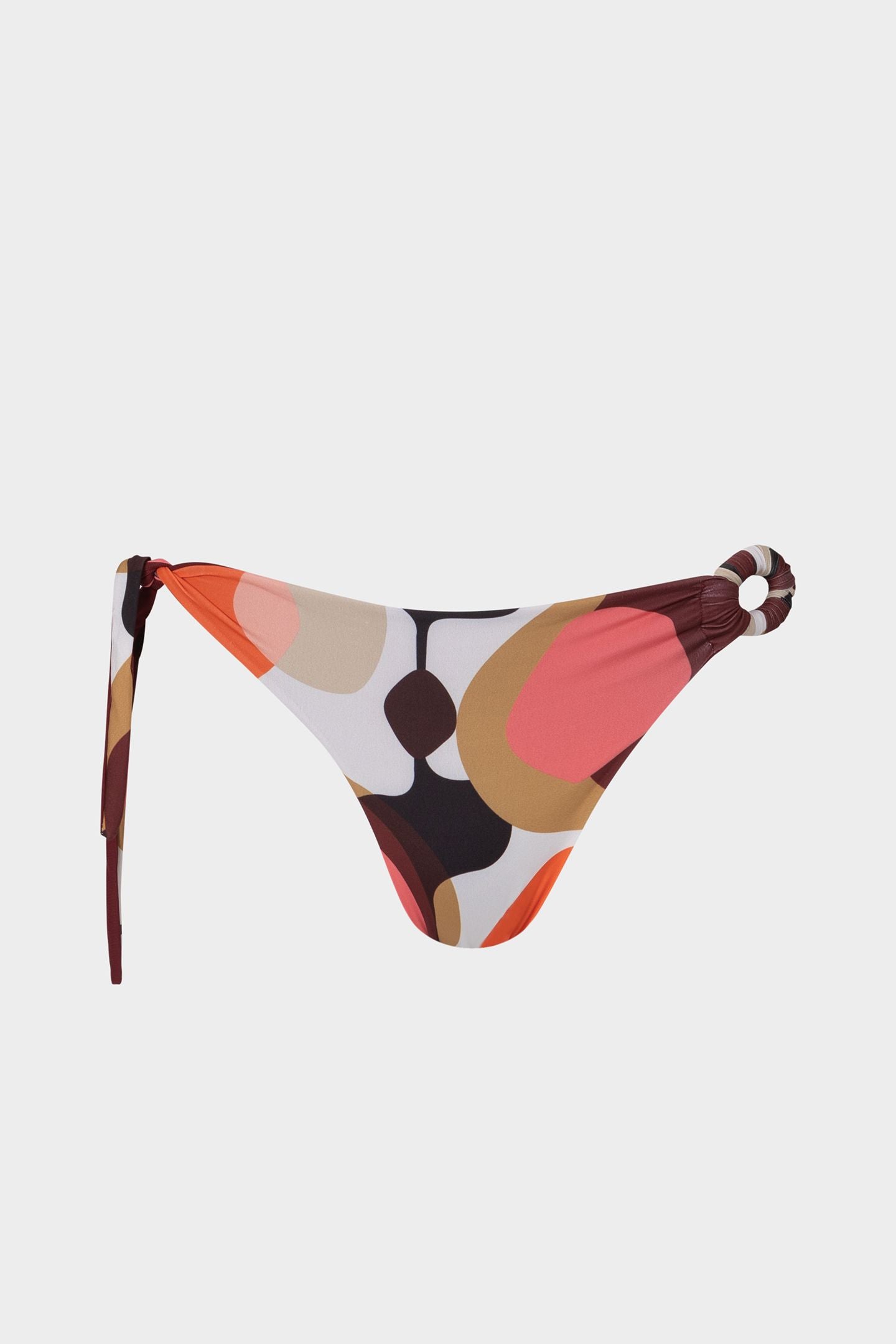 Audrey | Slip Bikini con Laccio Laterale - Burgundy - donna - Raggianti