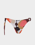 Audrey | Slip Bikini con Laccio Laterale - Burgundy - donna - Raggianti