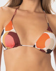 Azzurra | Reggiseno bikini a triangolo - Burgundy - donna - Raggianti