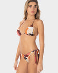Azzurra | Reggiseno bikini a triangolo - Burgundy - donna - Raggianti