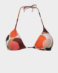 Azzurra | Reggiseno bikini a triangolo - Burgundy - donna - Raggianti