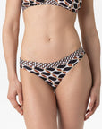 Stella | Slip Vita Bassa Bordato - Retro' Nero - donna - Raggianti