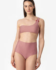 Mara | Slip Vita Alta - Retro' Rosso - donna - Raggianti