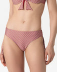 Viviana | Slip Classico Con Binario - Retro' Rosso - donna - Raggianti