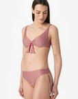 Viviana | Slip Classico Con Binario - Retro' Rosso - donna - Raggianti