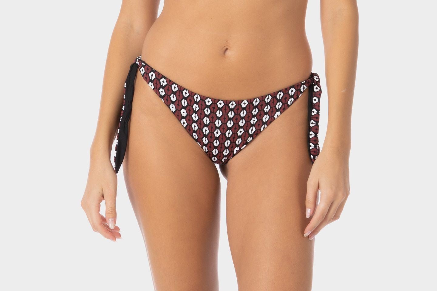 Elena | Slip Bikini con Laccetti - Nero - donna - Raggianti