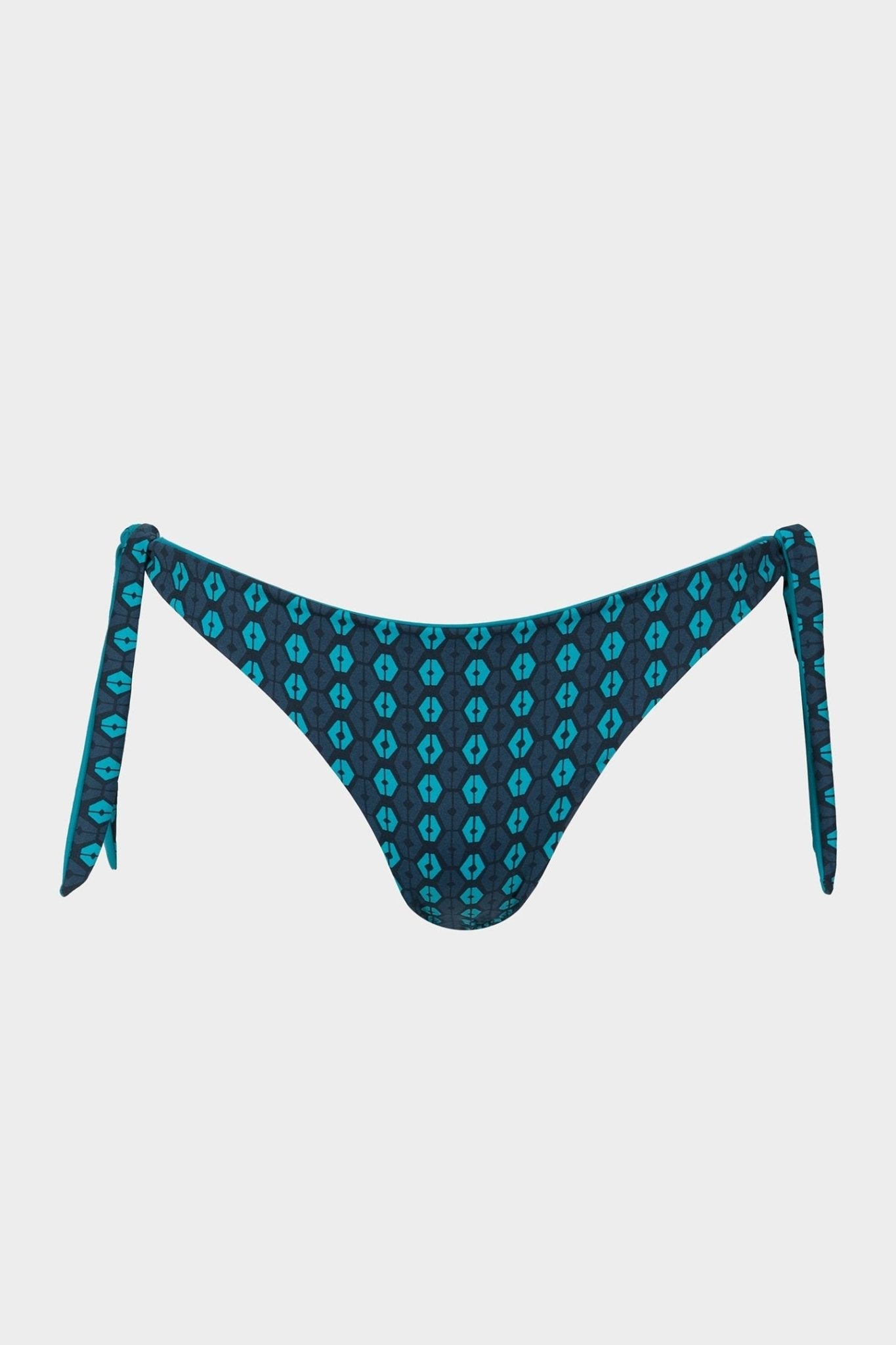 Elena | Slip Bikini con Laccetti - Turchese - donna - Raggianti