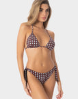 Elara | Reggiseno bikini a triangolo con coppe - Nero - donna - Raggianti
