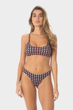 Eva | Top Bikini Bralette con Coppe - Nero - donna - Raggianti