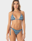 Nina | Reggiseno bikini a triangolo con coppe - Ruggine - donna - Raggianti