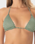 Nina | Reggiseno bikini a triangolo con coppe - Militare - donna - Raggianti