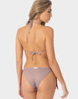 Nina | Reggiseno bikini a triangolo con coppe - Ruggine - donna - Raggianti