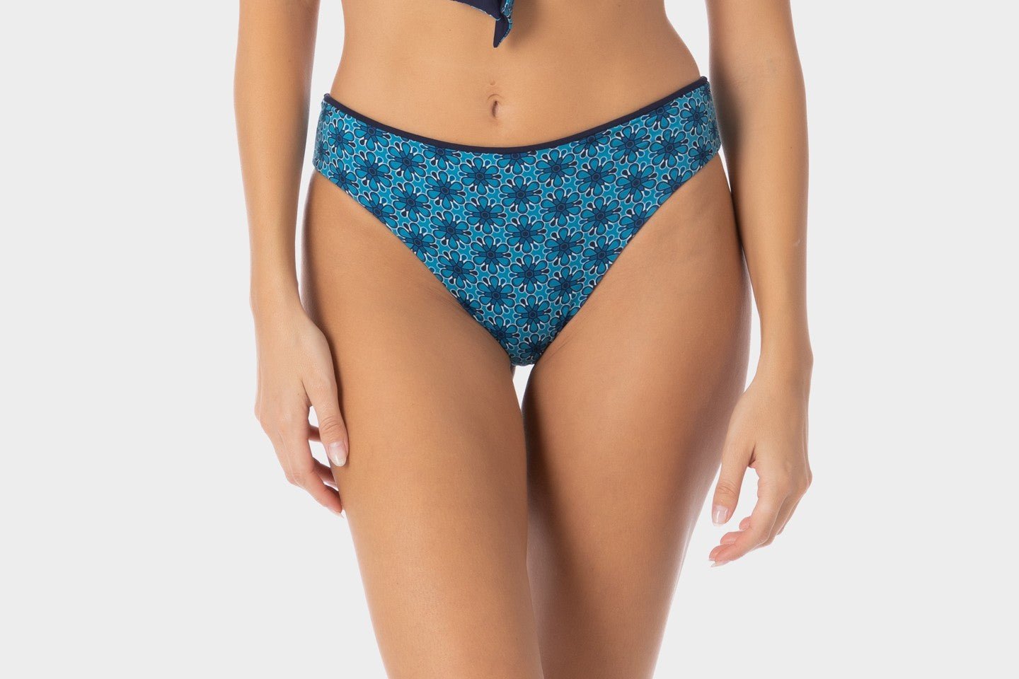 Paola | Slip Bikini Classico - Blu Mare - donna - Raggianti