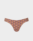 Alba | Slip Bikini Brasiliana Seventy - Arancio - donna - Raggianti