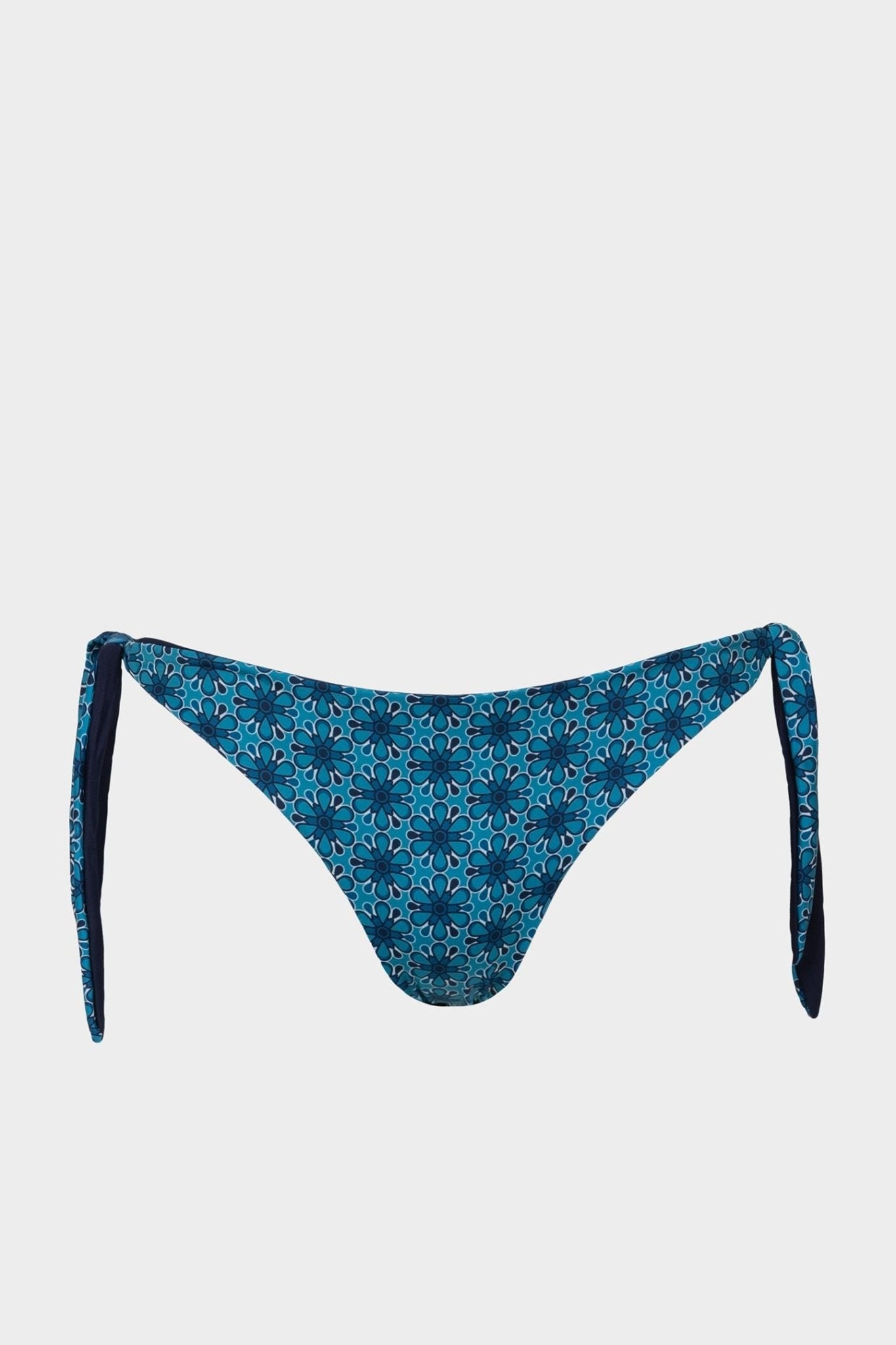 Margherita | Slip Bikini con Laccetti - Blu Mare - donna - Raggianti