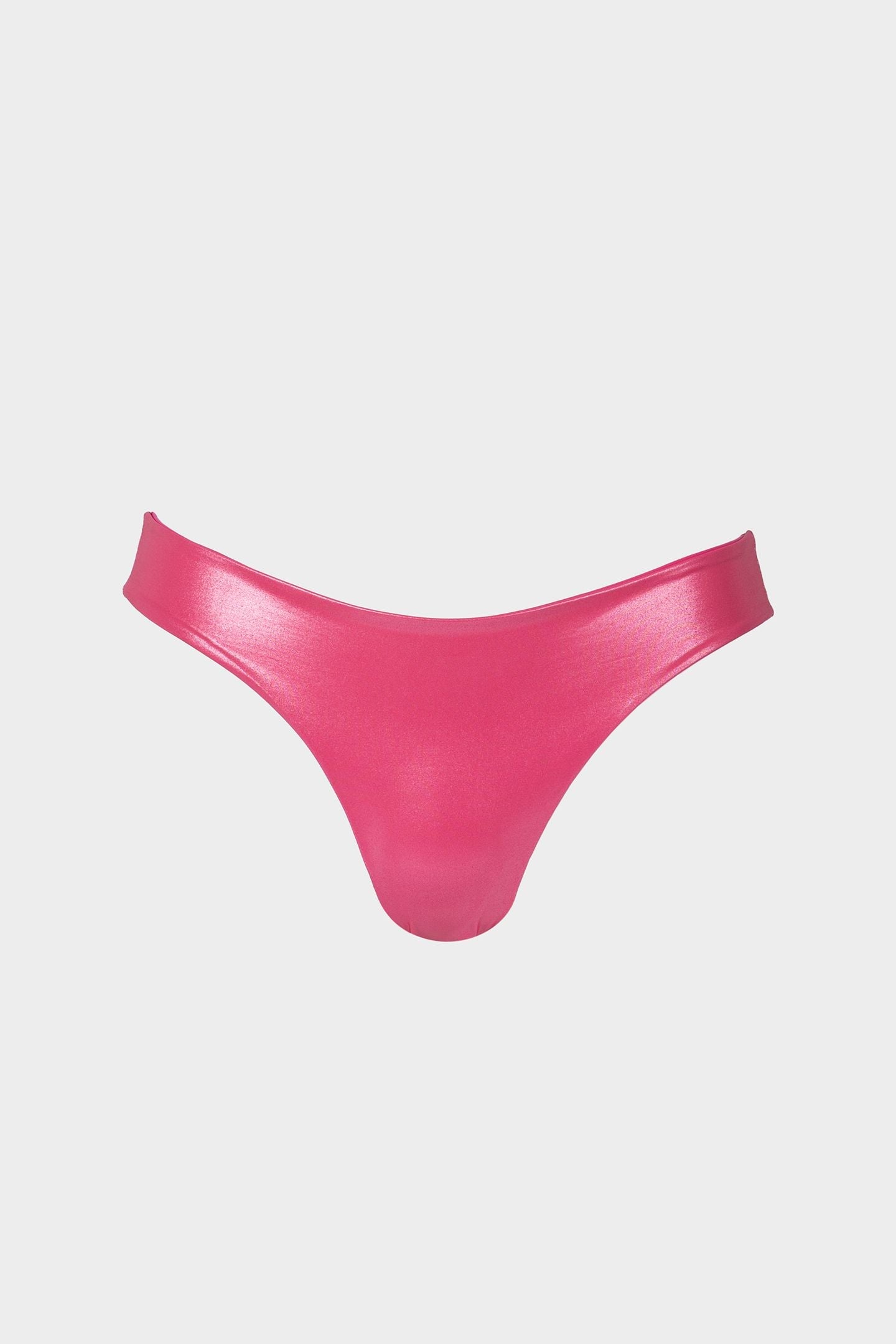 Marta | Slip Bikini Brasiliana Satinato - Fucsia - donna - Raggianti