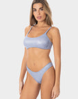 Cristina | Bralette Classica - Blu Avio - donna - Raggianti