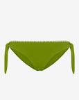 Giorgia | Slip Annodato Con Ricamo - Botonic Verde - donna - Raggianti