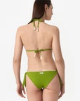 Lea | Triangolo Scorrevole Con Coppe - Botanic Verde - donna - Raggianti