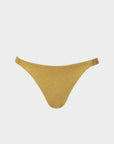 Vittoria | Slip Bikini con Laccetti in Lurex - Oro - donna - Raggianti