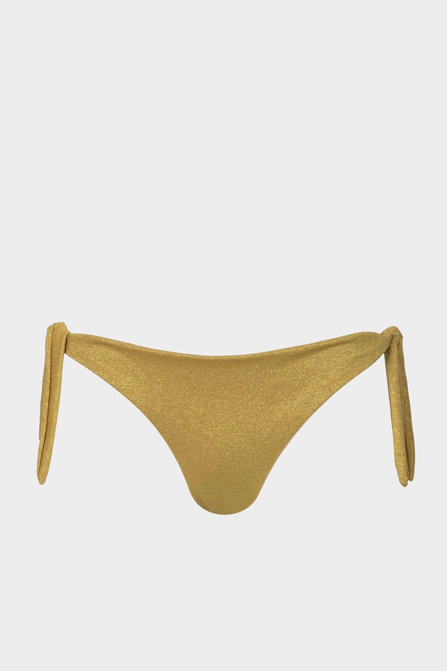 Antonella | Slip Bikini Lurex con Laccetti - Oro - donna - Raggianti