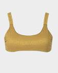 Sabrina | Top Bikini Bralette Lurex con Coppe - Oro - donna - Raggianti
