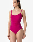 Dori | Costume Intero con Coppe - Magenta