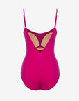 Dori | Costume Intero con Coppe - Magenta