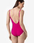 Dori | Costume Intero con Coppe - Magenta