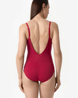 Dori | One Piece with Cups - Bordeaux