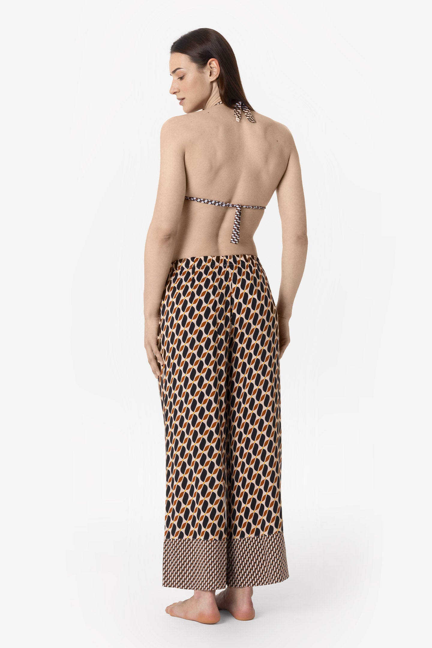 Serena | Pantalone - Retro' Nero - donna - Raggianti