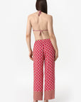 Serena | Pantalone - Retro' Rosso - donna - Raggianti
