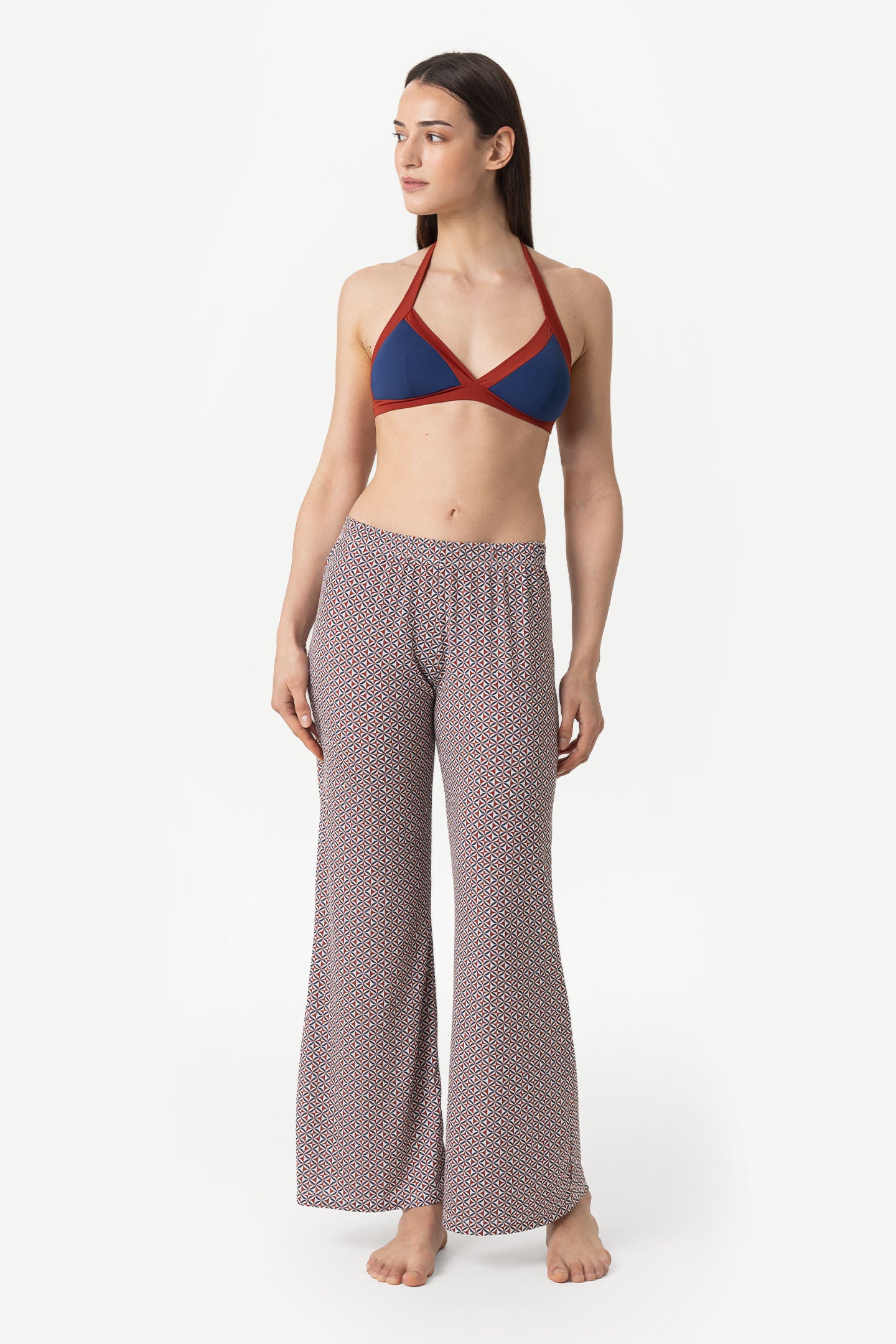 Ondina | Pantalone - Eclectic Blu - donna - Raggianti