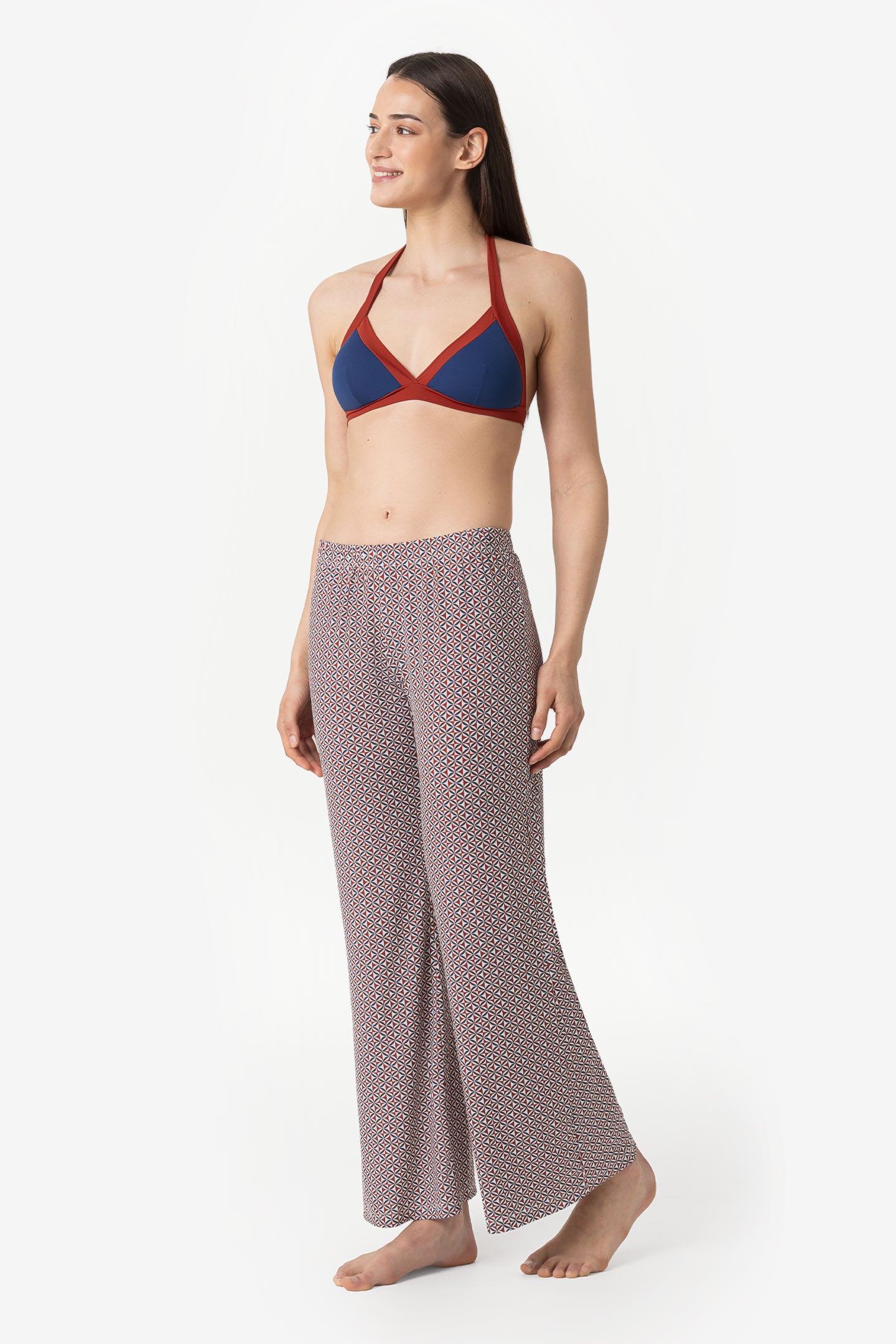 Ondina | Pantalone - Eclectic Blu - donna - Raggianti