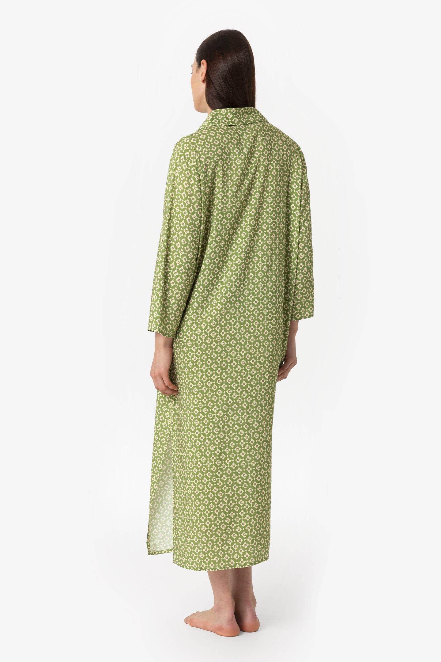 Viola | Chemisier Lungo - Botonic Verde - donna - Raggianti